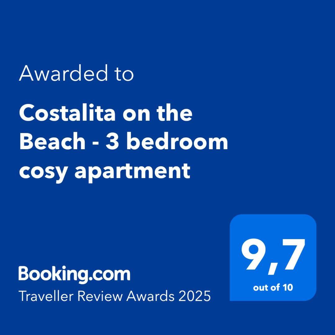 Costalita On The Beach - 3 Bedroom Cosy Apartment Estepona Kültér fotó